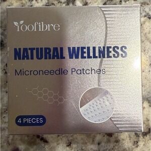 Yoofibre Microneedle Body Patches - Firming & Metabolism Support - Lot of 4